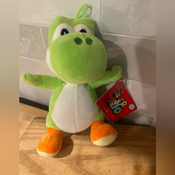 Nintendo Other - Super Mario Green Yoshi 8” Plush Good Stuff 2023 Nintendo New With Tags NWT